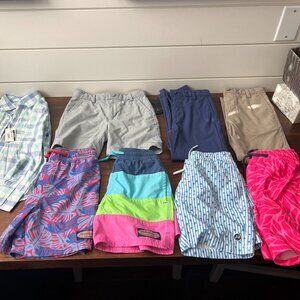 All size 7.   Vineyard Vines and Johnnie O